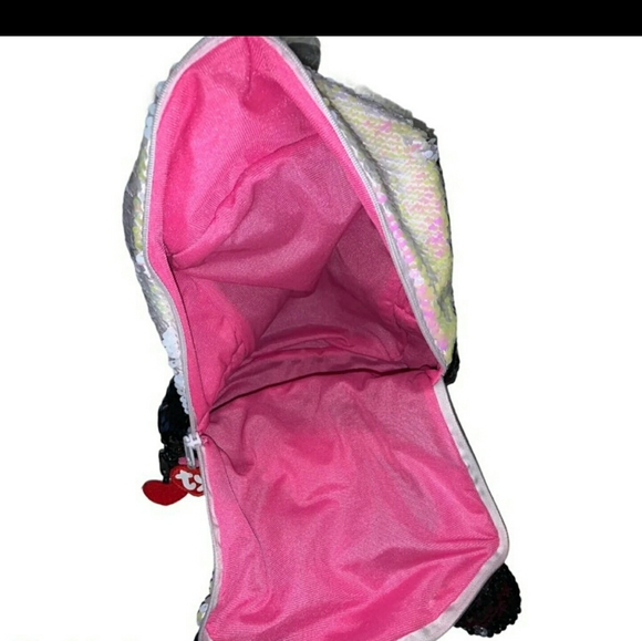 TY sequin panda bear mini backpack - Picture 5 of 6